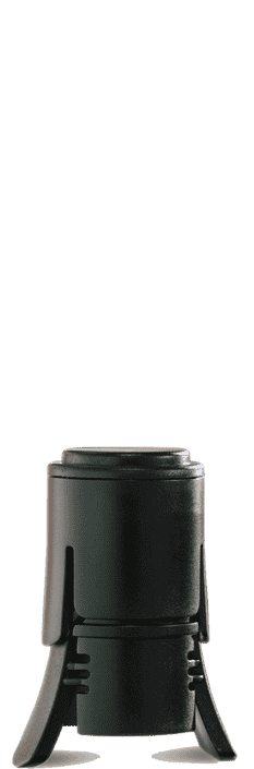 Sektverschluss SW-106 Schwarz Bouchon à mousseux Noir Screwpull - Le Creuset 591400100007001