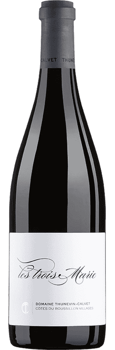 2017 Les Trois Marie Côtes du Roussillon Villages AOC Domaine Thunevin-Calvet