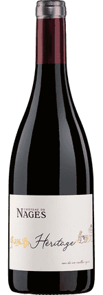 2021 Château de Nages Rouge Héritage Costières Nîmes AOP (Bio)