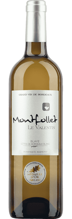 2022 Montfollet Le Valentin Blanc Blaye Côtes de Bordeaux AOC Dominique Raimond