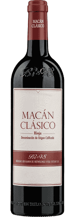 2019 Macán Clásico Rioja DOCa Bodegas Benjamin de Rothschild & Vega Sicilia