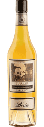 Grappa di Cannonau Sulumu Distilleria Berta