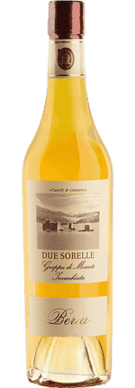 Grappa di Moscato d'Asti Due Sorelle Distilleria Berta