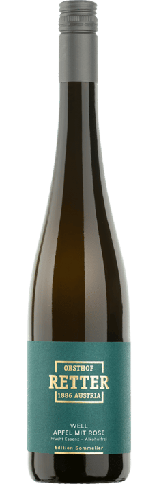 2023 Well Apfel mit Rose Edition Sommelier Pomme & rose Obsthof Retter