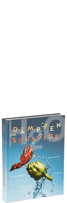 H2O Dämpfen und Sous-vide Buch / Livre Teubner Verlag