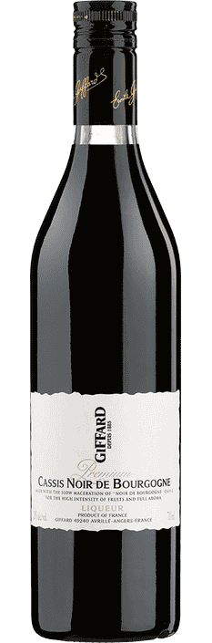 Cassis Noir de Bourgogne Liqueur Premium Giffard