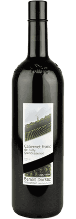 2022 Cabernet Franc Quintessence Plamont Valais AOC Benoît Dorsaz
