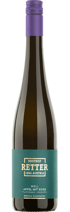 2023 Well Apfel mit Rose Edition Sommelier Pomme & rose Edition Sommelier Obsthof Retter