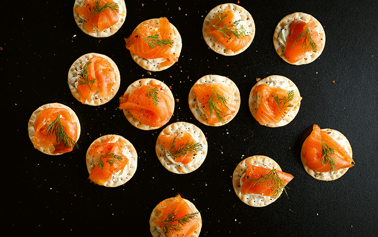 Champagner & Schaumweine mit Kuratli Lachs aus Nussbaumen