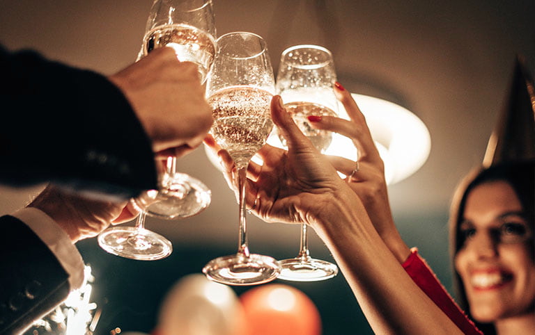Sonntagsverkauf – Golden Bubbles