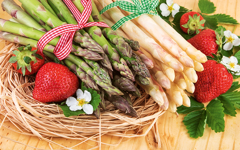 Spargel & Wein, der Frühjahrsklassiker