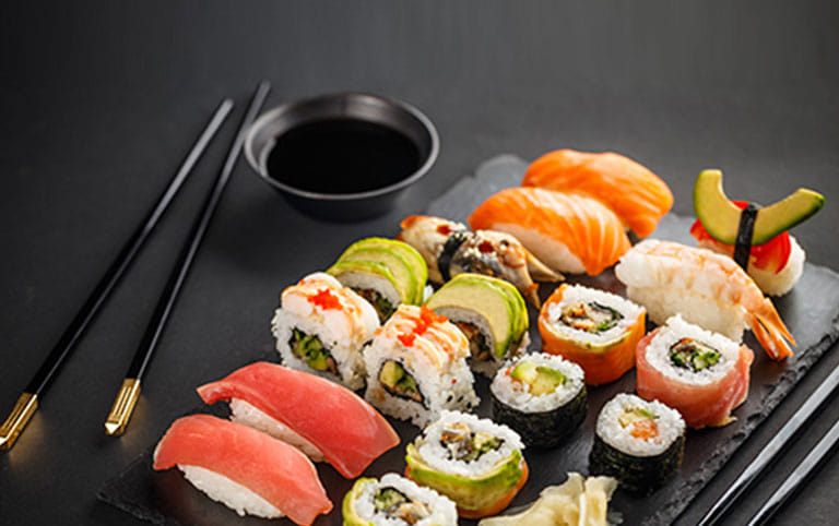 Ein Abend für Geniesser: Sushi & Wein