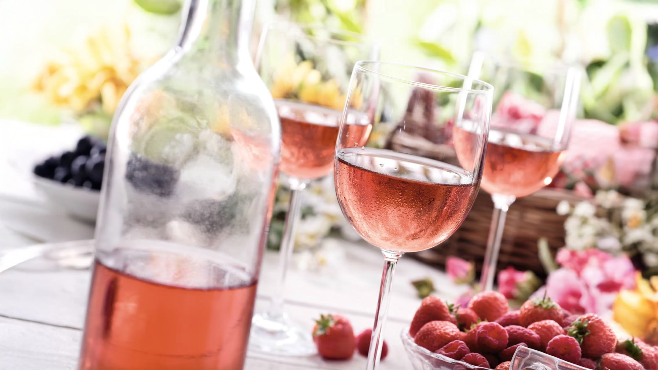 Vin rosé, vin, production