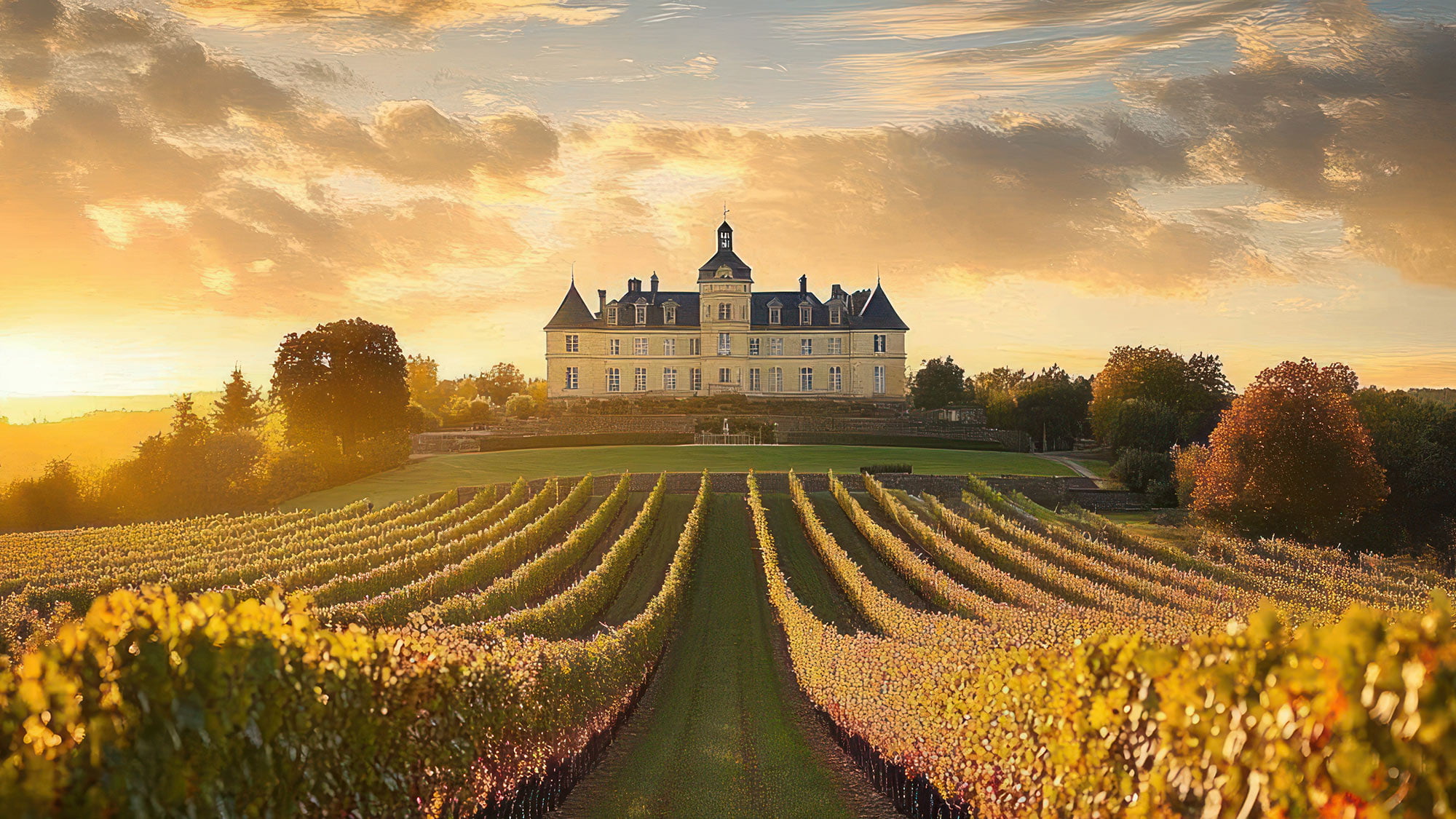 Château im Bordeaux