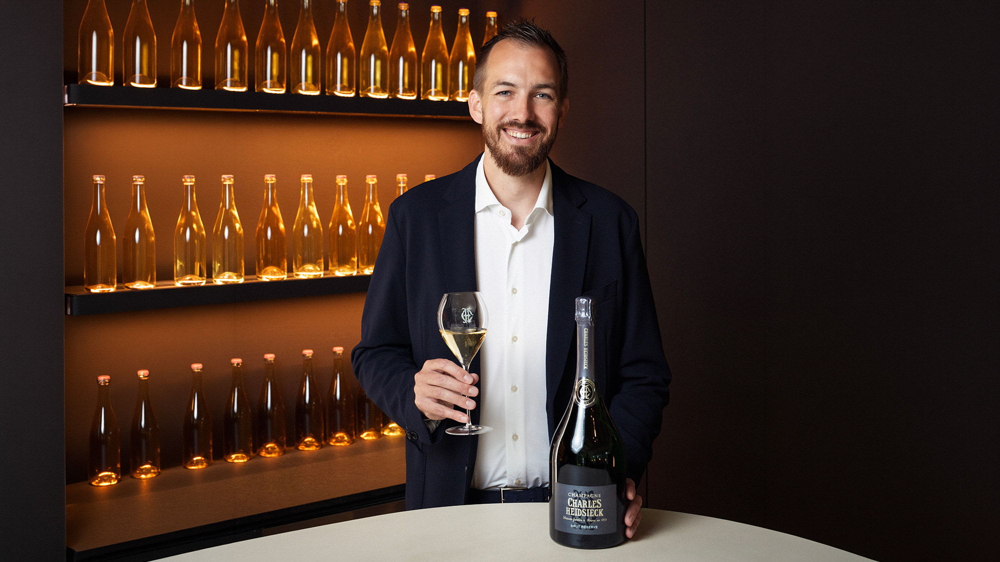 Émilien Erard, chef de cave chez Charles Heidsieck
