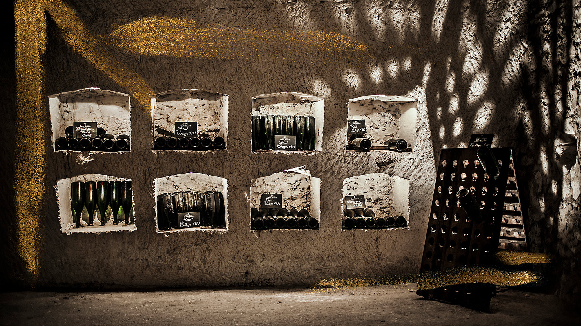 La cave à craie de Charles Heidsieck