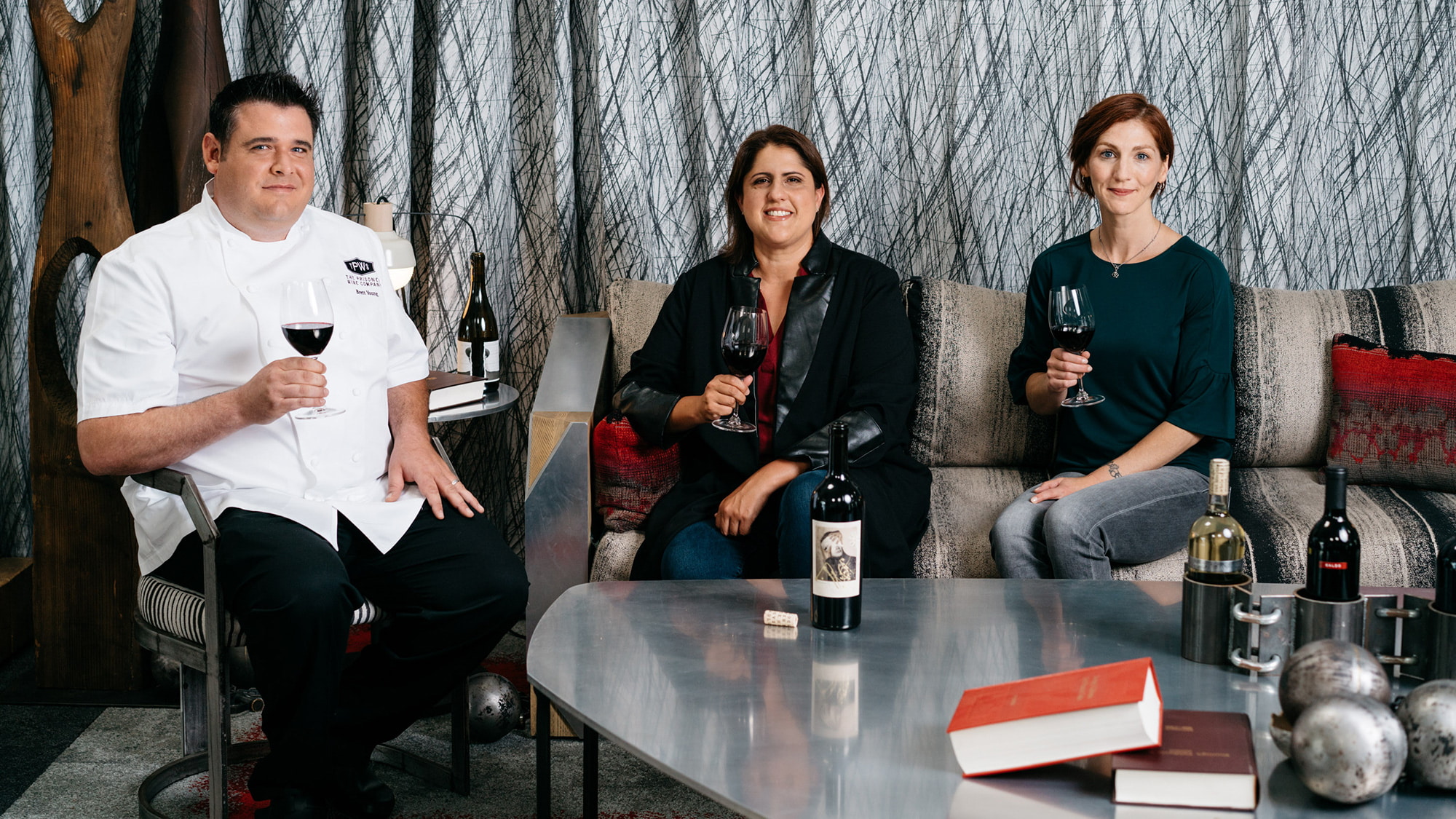 Das Team: Brett Young, Chrissy Wittmann und Niki Williams