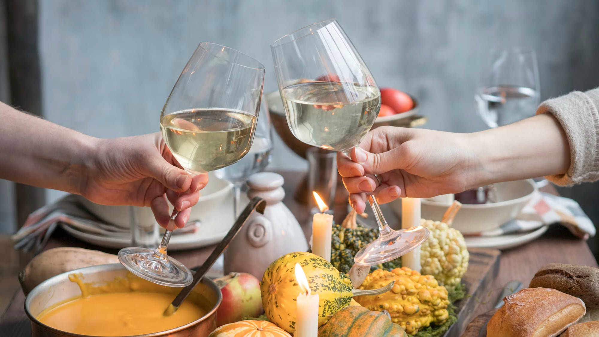 Automne, Potiron, Soupe, Accord mets-vins, Vin Blanc