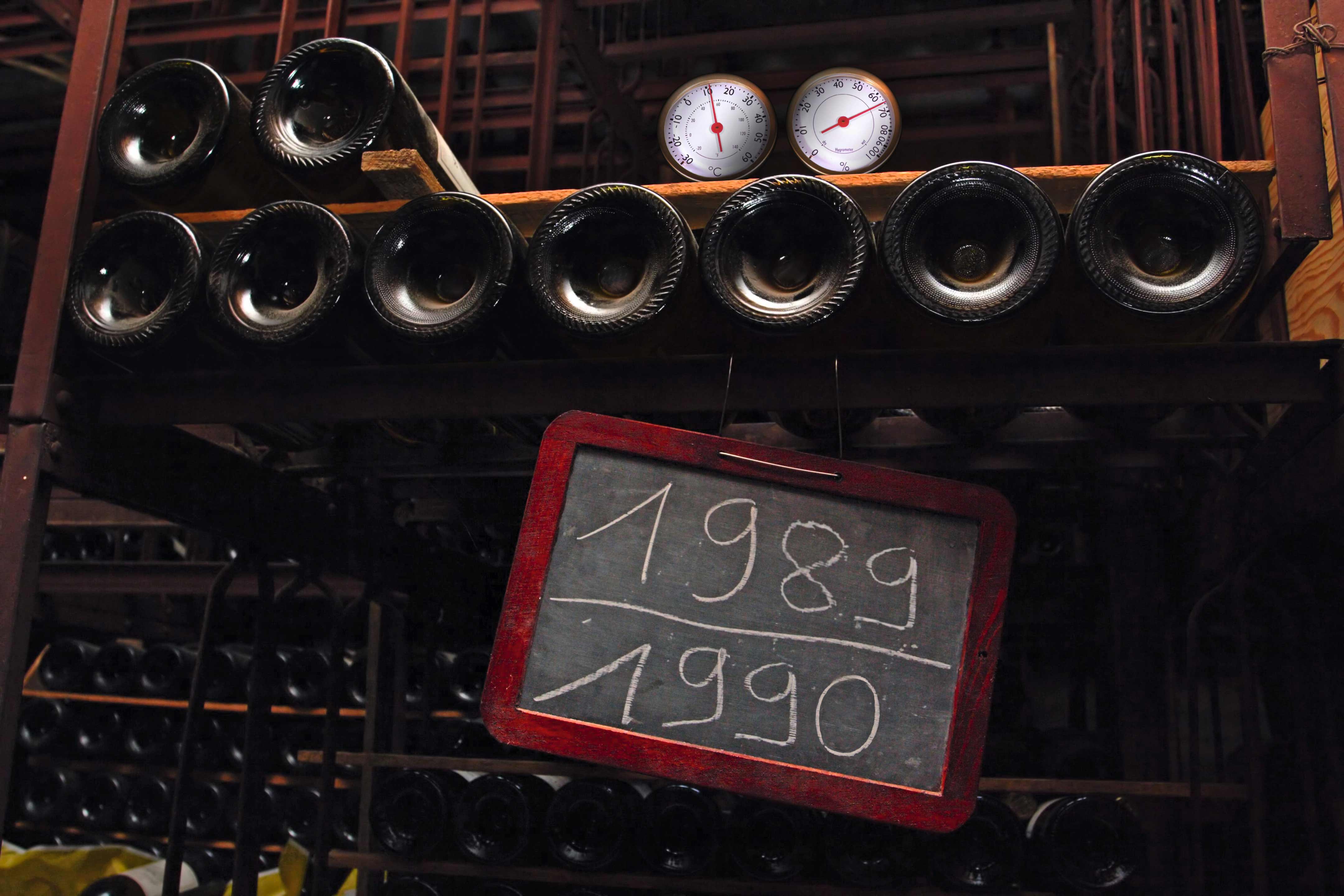 Wein richtig lagern