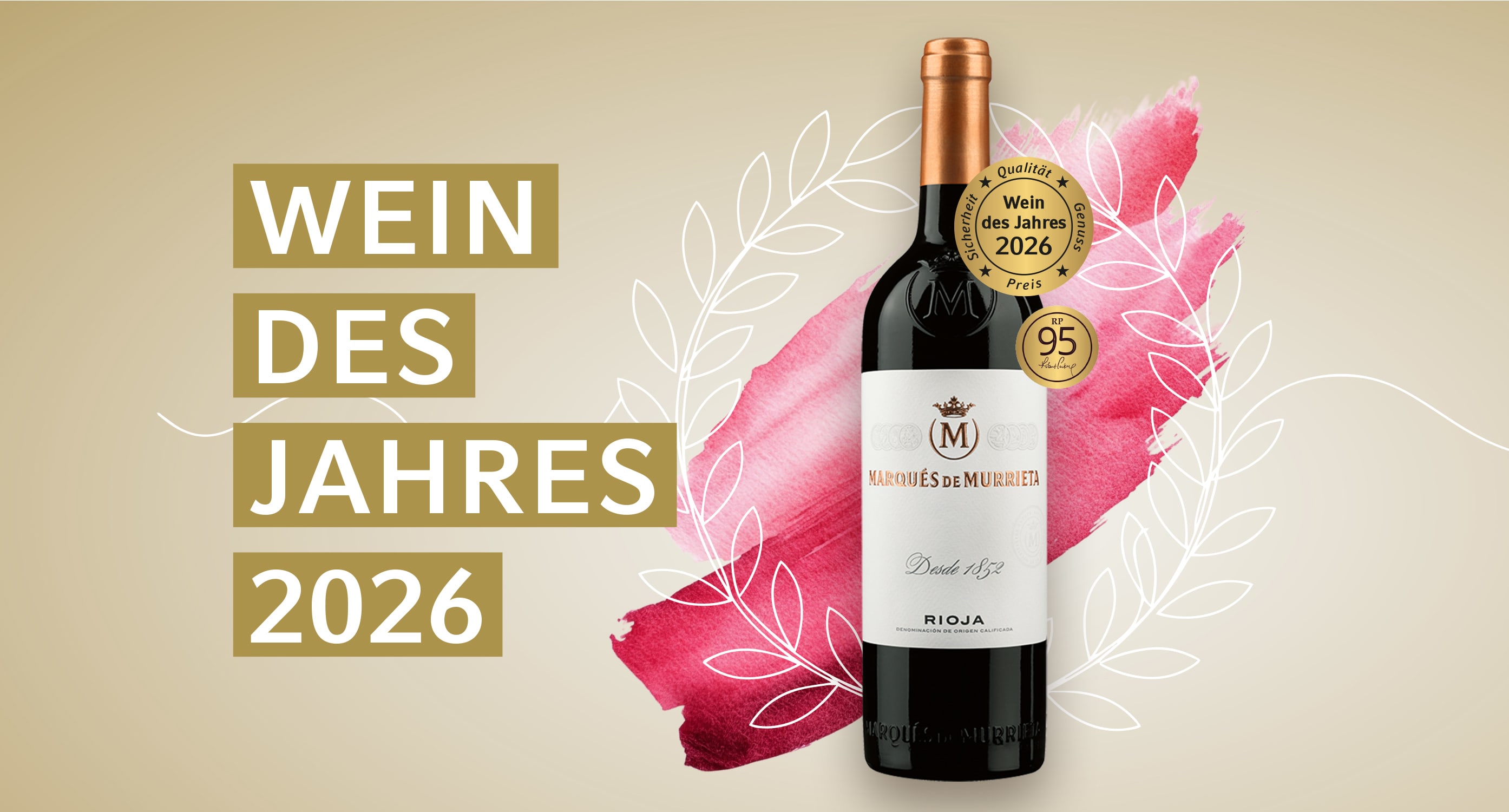 Mövenpick Wein des Jahres 2026, Rioja, Marqués de Murrieta