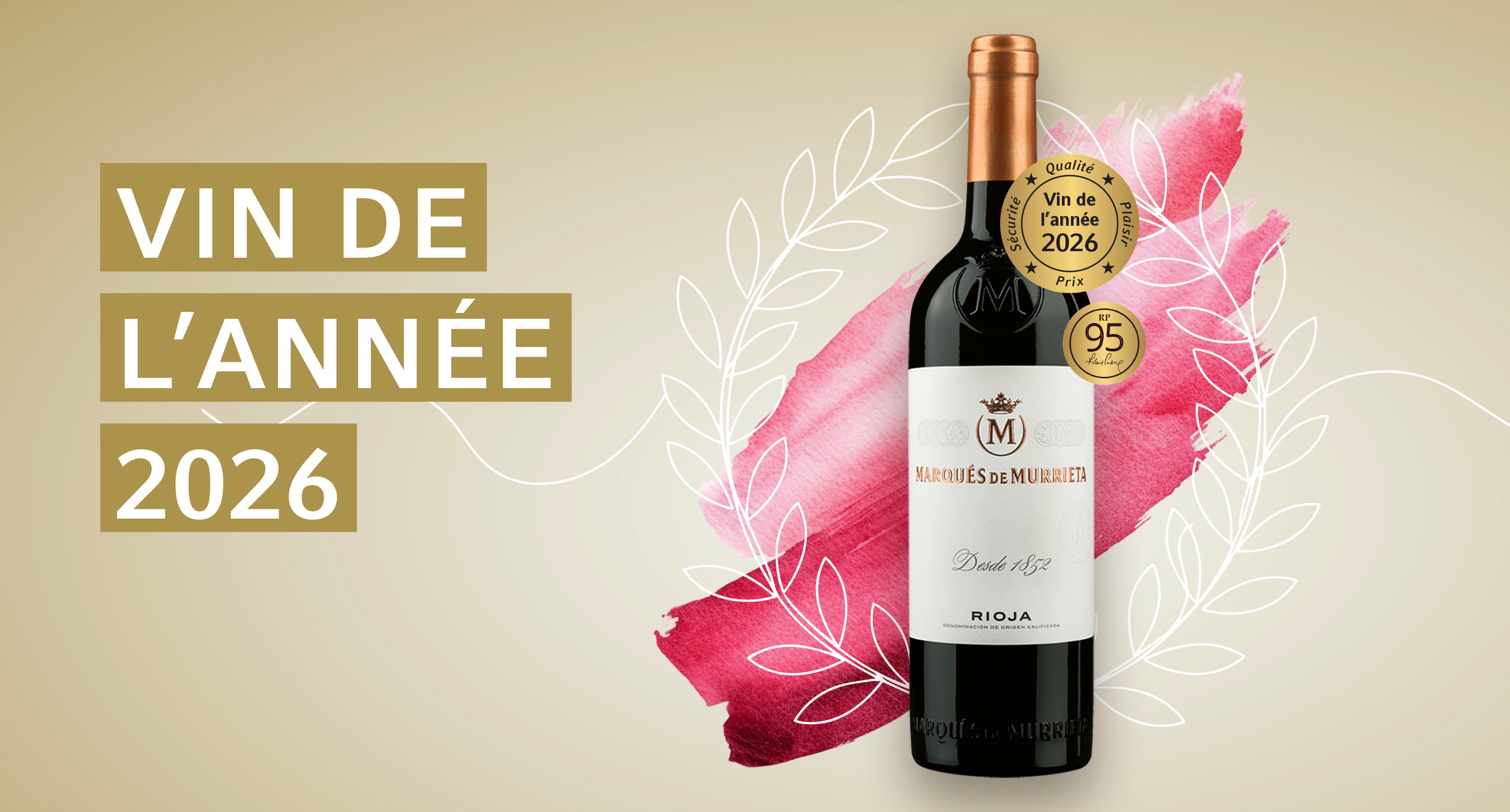 Vin Mövenpick de l'année 2026, Rioja, Marqués de Murrieta