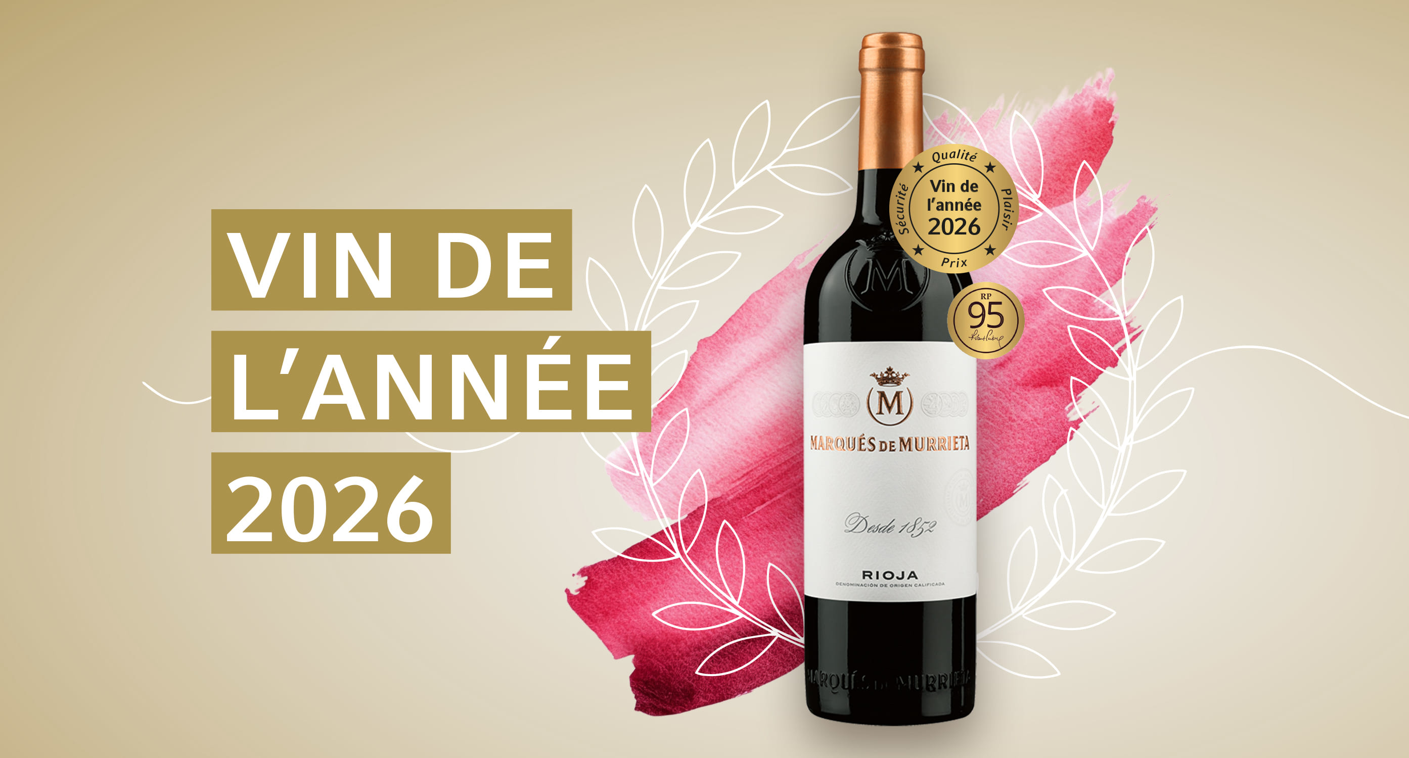 Vin Mövenpick de l'année 2026, Rioja, Marqués de Murrieta
