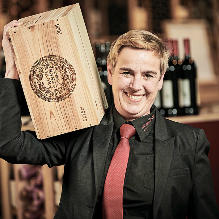 Alexandria Karnberger, Direktor von Mövenpick Wein Vaduz (FL) Alexandria Karnberger