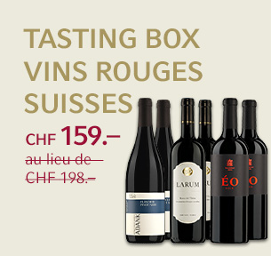 Tasting Box vins rouges suisses