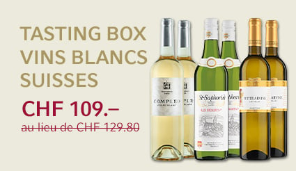 Tasting Box vins blancs suisses
