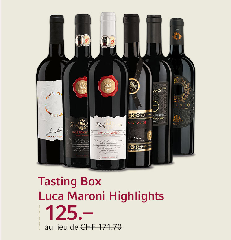 Tasting Box Luca Maroni Highlights